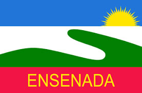 Bandera de Ensenada.