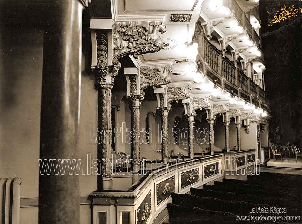 La belleza interior del viejo Teatro Argentino. La Plata Mágica.