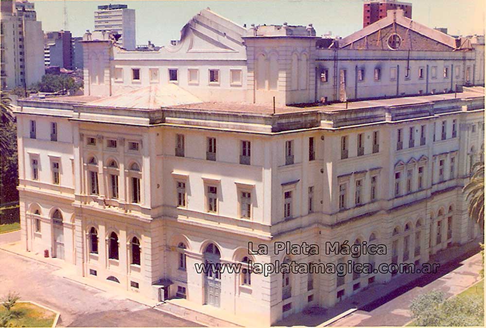 El antiguo Teatro Argentino de La Plata. Argentina.