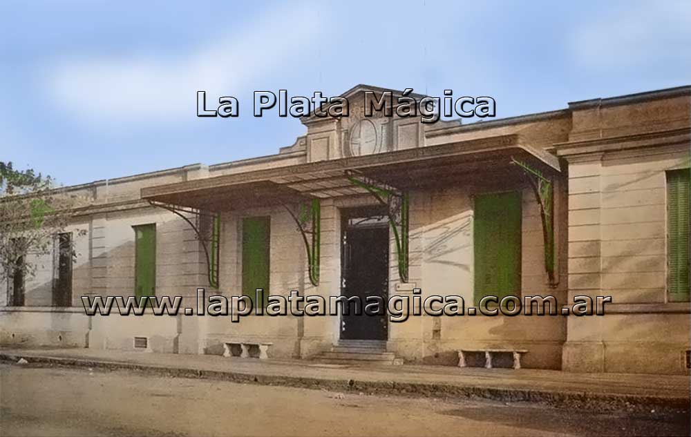 Hospital Italiano sobre calle 51 entre 29 y 30 en el año 1932. La Plata