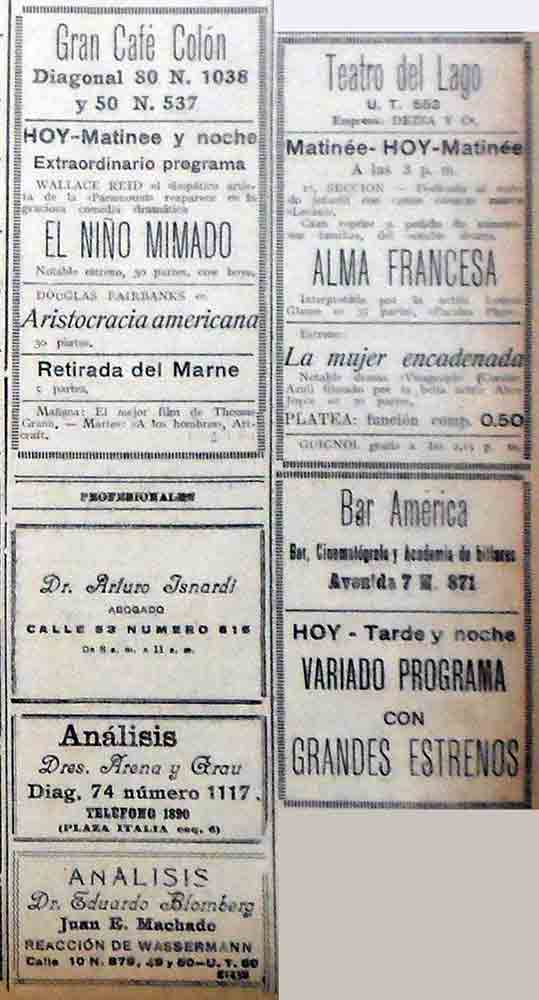 Diario El Argentino 1920