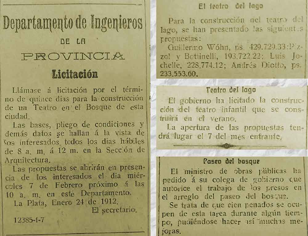 Diario El Argentino, 24 de enero de 1912.