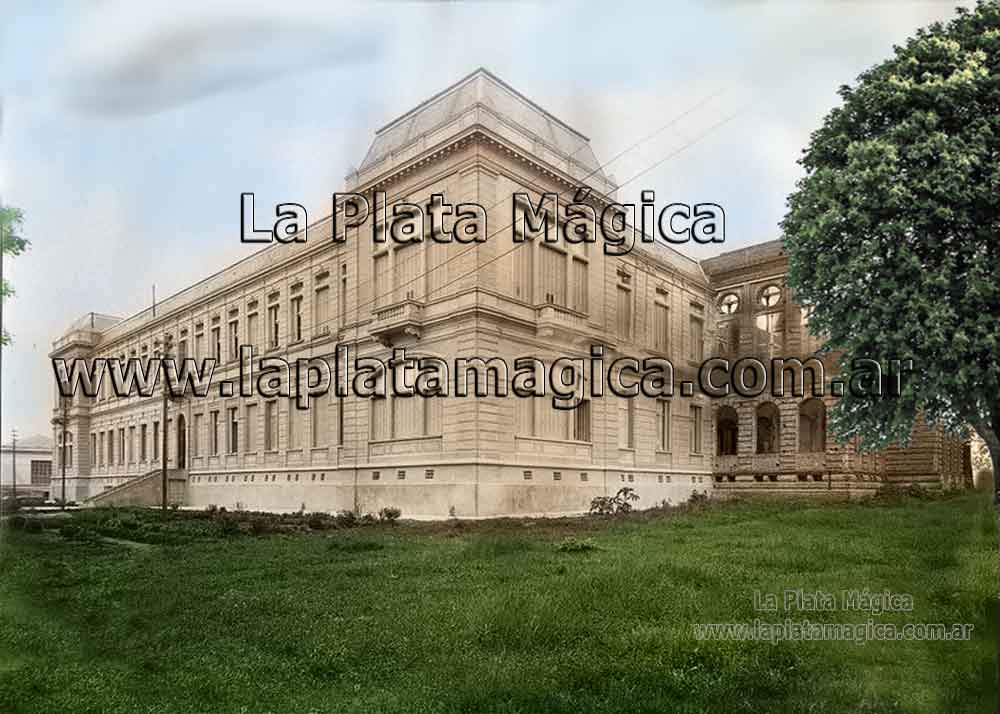 Futuro edificio para la Facultad de Agronomía en construcción.