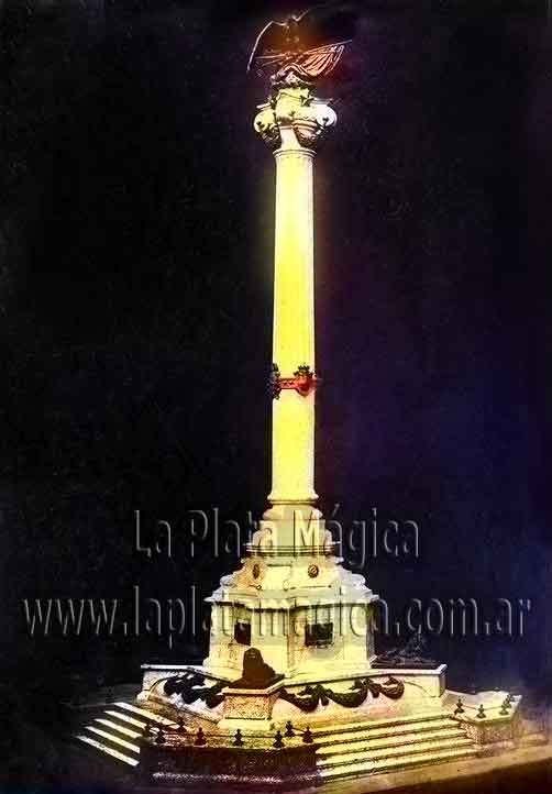 Maqueta del monumento a la confraternidad Ítalo Argentina del año 1928.
